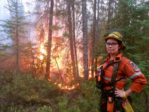 Kira making that fire look awfully COOL!